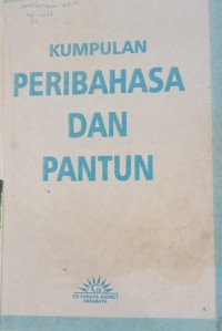 Image of KUMPULAN PERIBAHASA DAN PANTUN