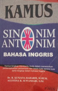 Image of KAMUS SINONIM DAN ANTONIM BAHASA INGGRIS