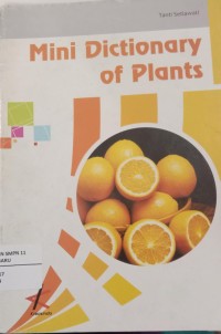 Image of Mini Dictionary Of Plants